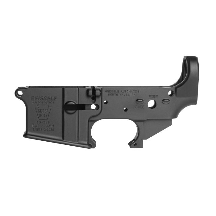 Super Duty Stripped Lower BLACK Geissele Super Duty Stripped Lower BLACK For Sale